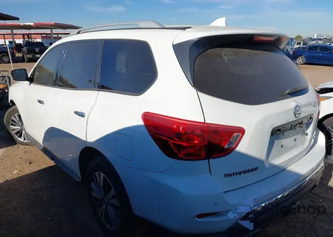 2019 Nissan Pathfinder Sv z USA, uszkodzony, nr VIN 5N1DR2MN9KC620397